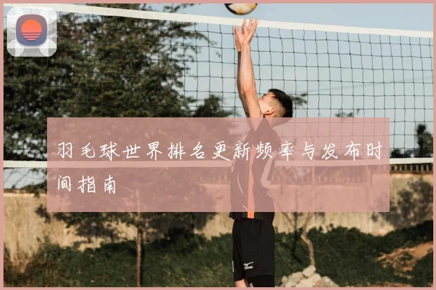 羽毛球世界排名更新频率与发布时间指南